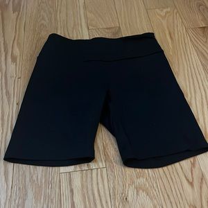 Purple pixies biker shorts